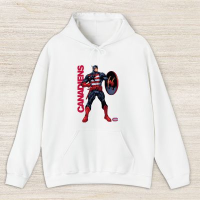 Captain America NHL Montreal Canadiens Unisex Hoodie TAH1722