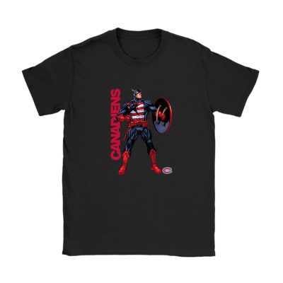 Captain America NHL Montreal Canadiens Unisex T-Shirt TAT1722