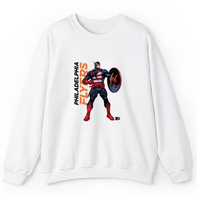 Captain America NHL Philadelphia Flyers Unisex Sweatshirt TAS1740