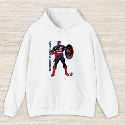 Captain America NHL Toronto Maple Leafs Unisex Hoodie TAH1758