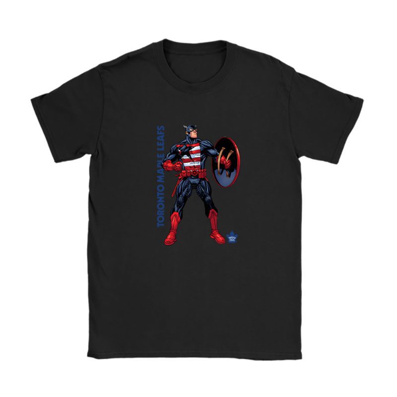 Captain America NHL Toronto Maple Leafs Unisex T-Shirt TAT1758