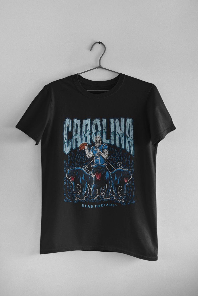 Carolina Football Skeleton Unisex T-Shirt CTS1083