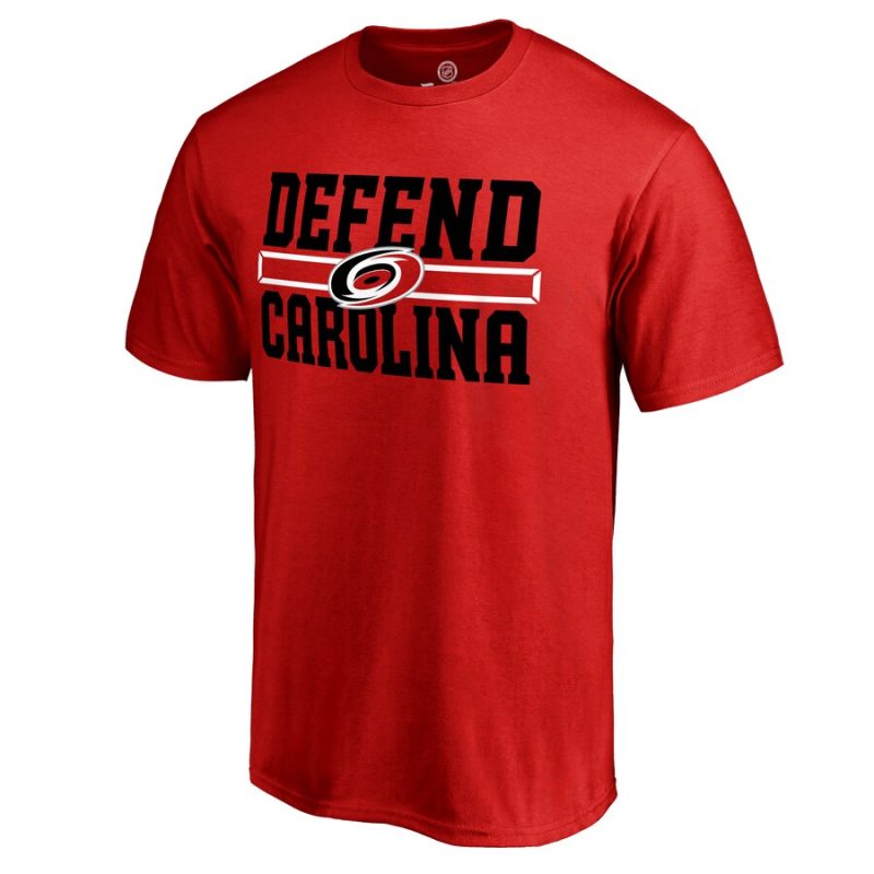 Carolina Hurricanes Hometown Collection Defend Unisex T-Shirt - Red