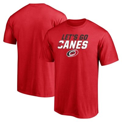 Carolina Hurricanes Hometown Collection Push Ahead Unisex T-Shirt - Red