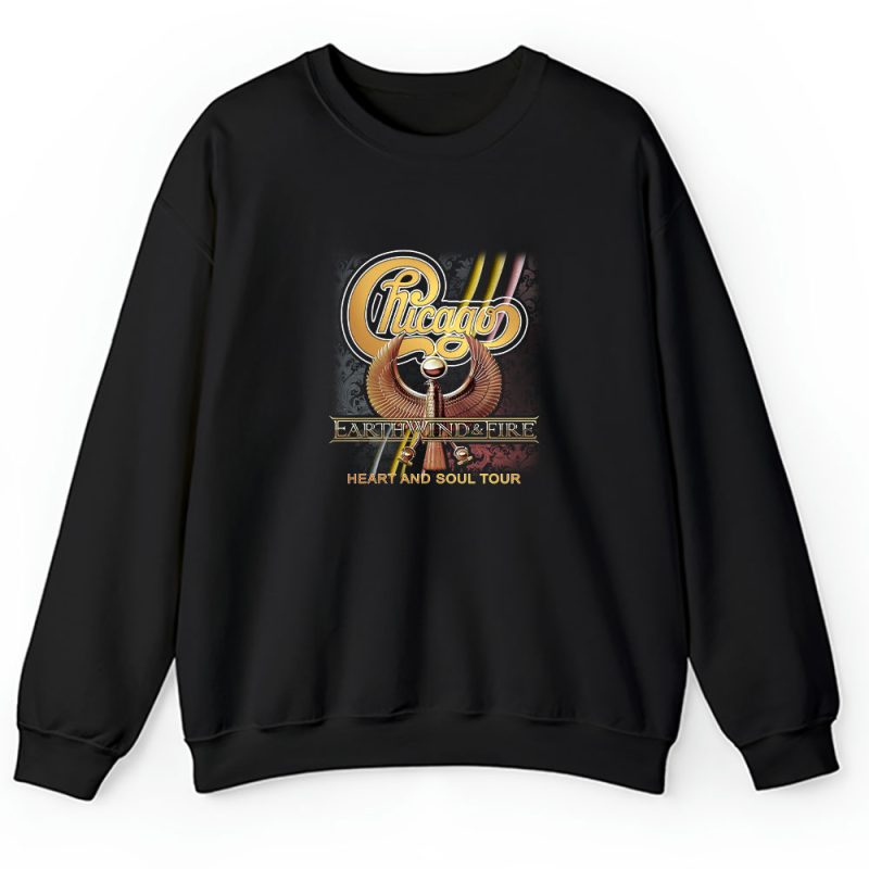 Chicago And Earth Wind Fire Heart And Soul Tour Unisex Sweatshirt TAS2974