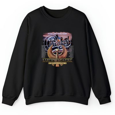 Chicago And Earth Wind Fire Heart And Soul Tour Unisex Sweatshirt TAS2978