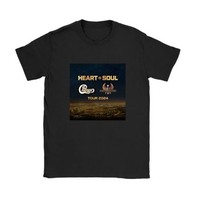 Chicago And Earth Wind Fire Heart And Soul Tour Unisex T-Shirt TAT2977