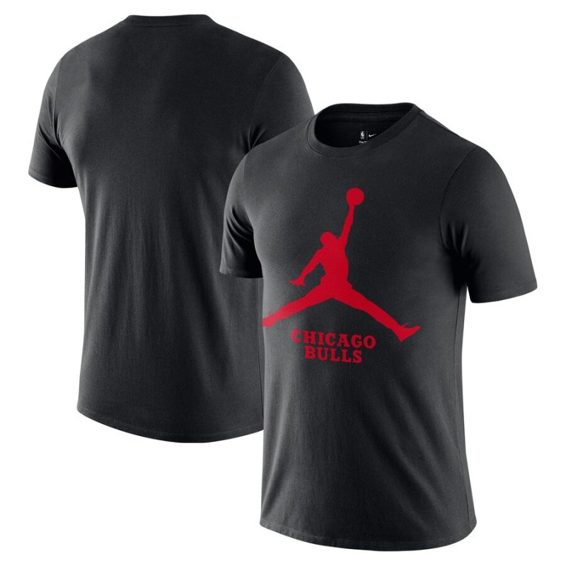 Chicago Bulls Nike Essential Jumpman Unisex T-Shirt - Black