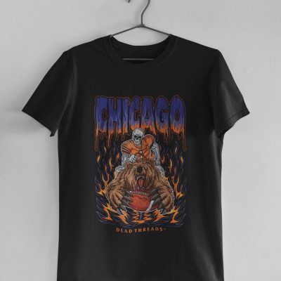 Chicago Football Skeleton Unisex T-Shirt CTS1092