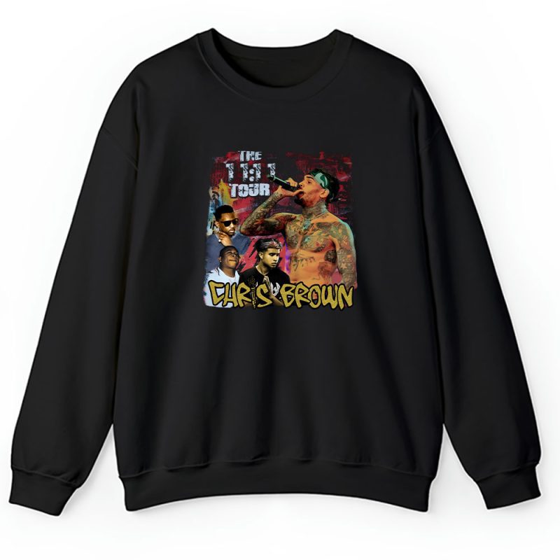 Chris Brown 1111 Tour 2024 Breezy Unisex Sweatshirt TAS2025