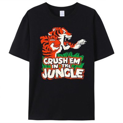 Cincinnati Bengals Crush ‘Em In The Jungle Unisex T-Shirt