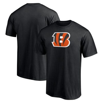 Cincinnati Bengals Primary Logo Unisex T-Shirt - Black