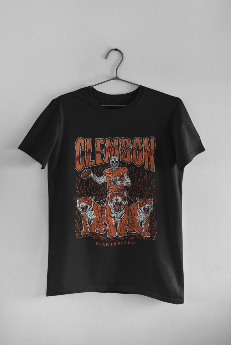 Clemson Football Skeleton Unisex T-Shirt CTS1104