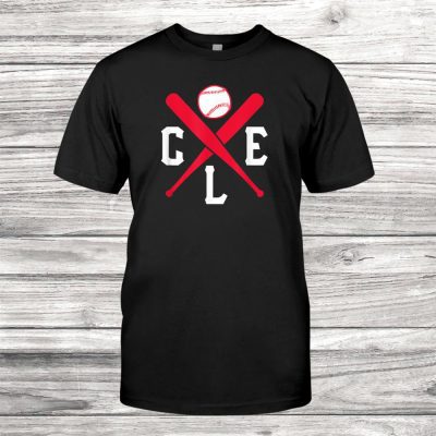 Cleveland Baseball Bats Vintage Ohio Cle Retro Unisex T-Shirt