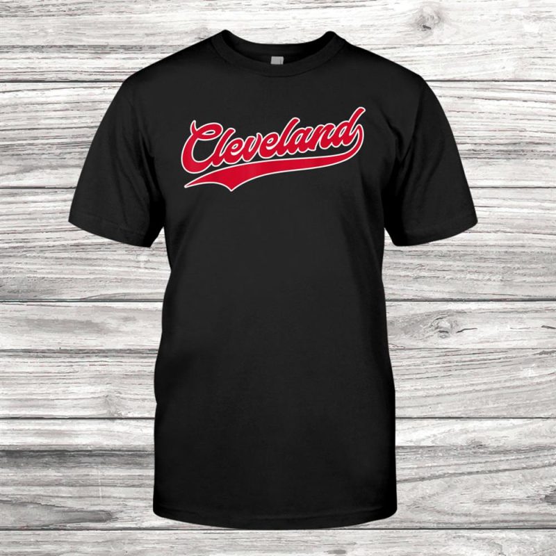 Cleveland Baseball Vintage Retro Unisex T-Shirt