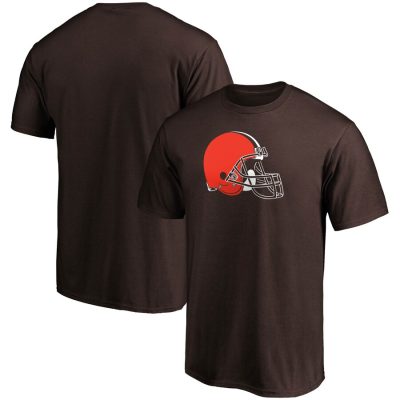 Cleveland Browns Primary Logo Team Unisex T-Shirt - Brown