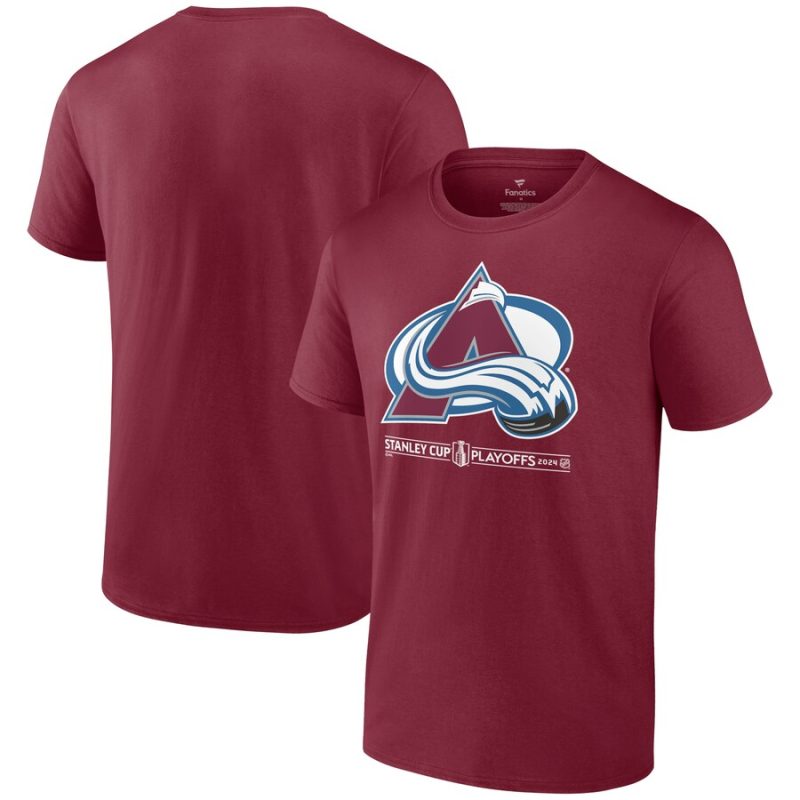 Colorado Avalanche 2024 Stanley Cup Playoffs Breakout Unisex T-Shirt - Burgundy