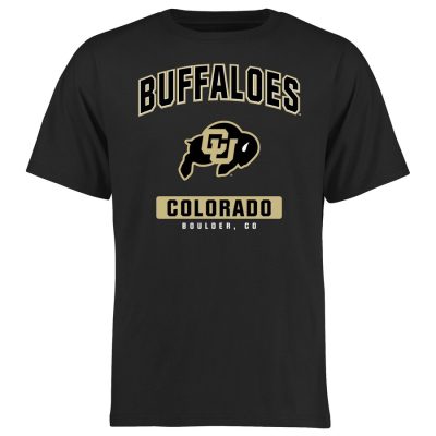 Colorado Buffaloes Campus Icon Unisex T-Shirt Black