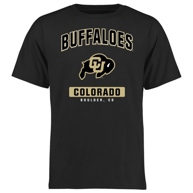 Colorado Buffaloes Campus Icon Unisex T-Shirt Black