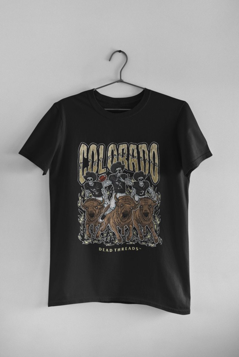 Colorado Football Skeleton Unisex T-Shirt CTS1106