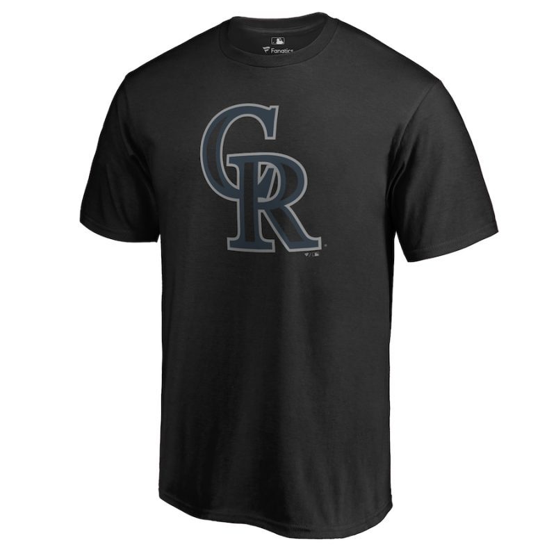 Colorado Rockies Taylor Unisex T-Shirt - Black