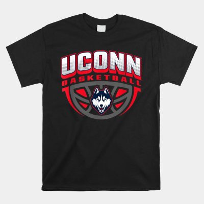 Connecticut Huskies Basketball Dribble Unisex T-Shirt