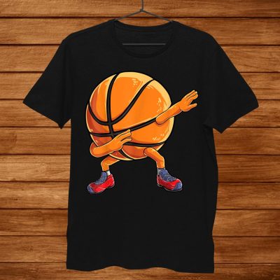 Dabbing Basketball Ball Unisex T-Shirt Kids Boys Dab Dance Unisex T-Shirt