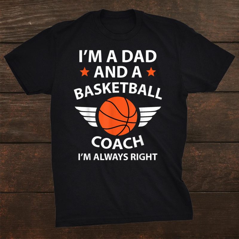 Dad Basketball Coach Unisex T-Shirt