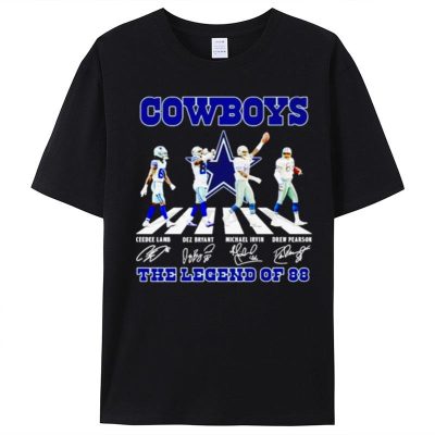 Dallas Cowboys Abbey Road The Legend Of 88 Signatures Unisex T-Shirt