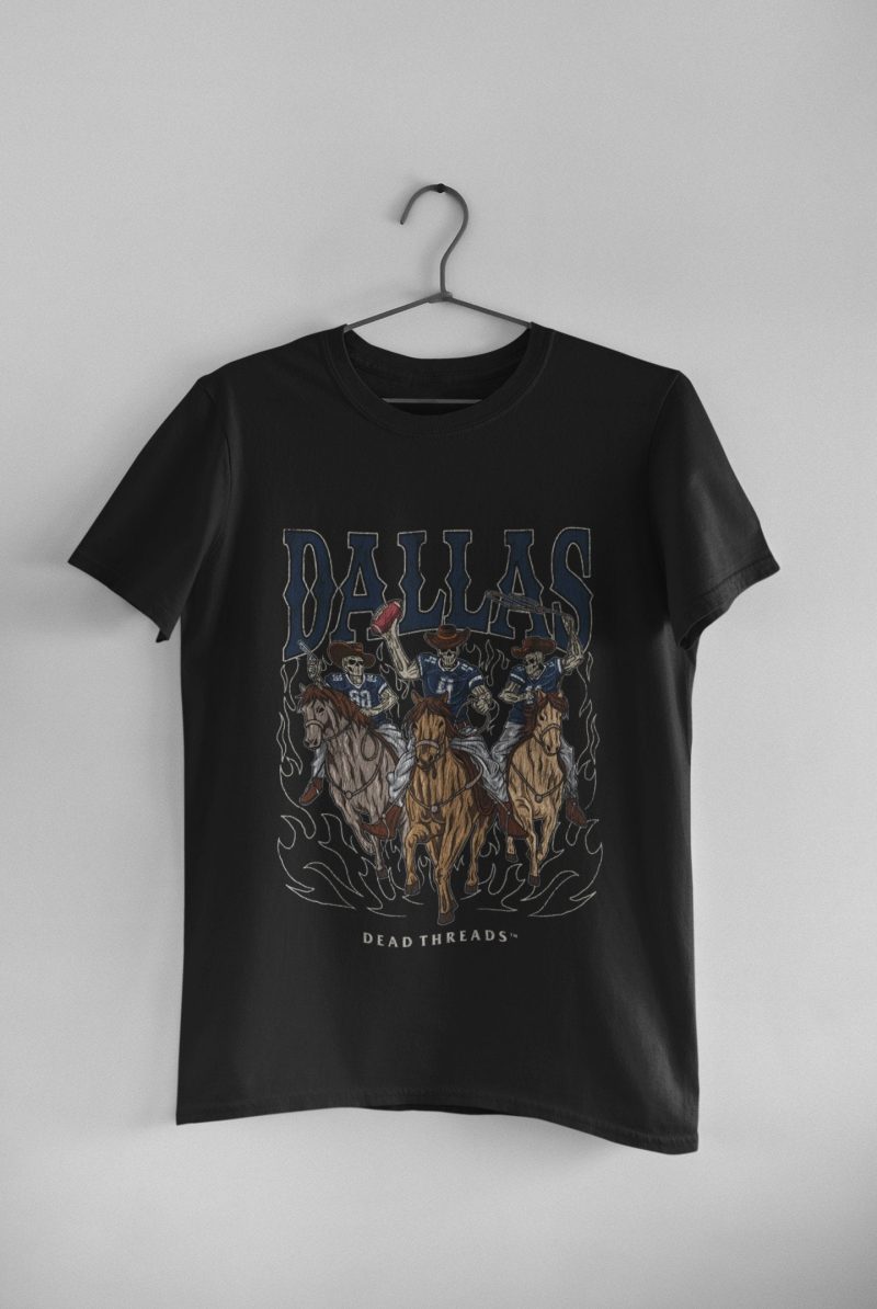 Dallas Football Skeleton Unisex T-Shirt CTS1114