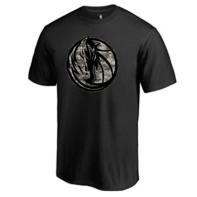 Dallas Mavericks Cloak Camo Unisex T-Shirt Black