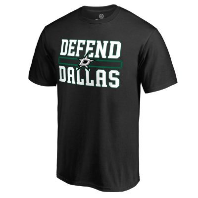 Dallas Stars Hometown Collection Defend Unisex T-Shirt - Black