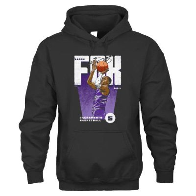 De'Aaron Fox Premiere Number 5 Sacramento Kings Unisex Hoodie