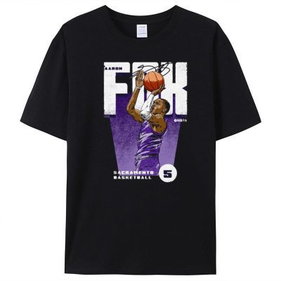 De’Aaron Fox Premiere Number 5 Sacramento Kings Unisex T-Shirt