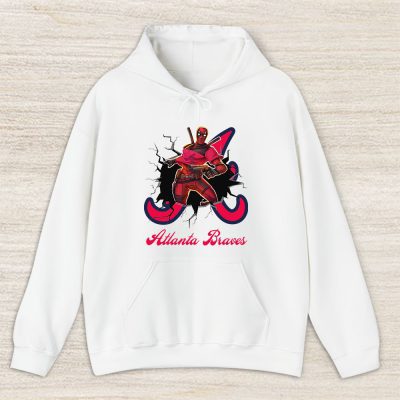 Deadpool MLB Atlanta Braves Unisex Hoodie TAH1773