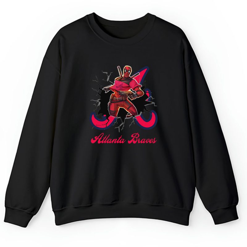 Deadpool MLB Atlanta Braves Unisex Sweatshirt TAS1773