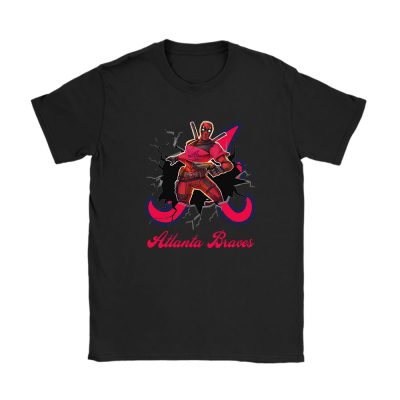 Deadpool MLB Atlanta Braves Unisex T-Shirt TAT1773