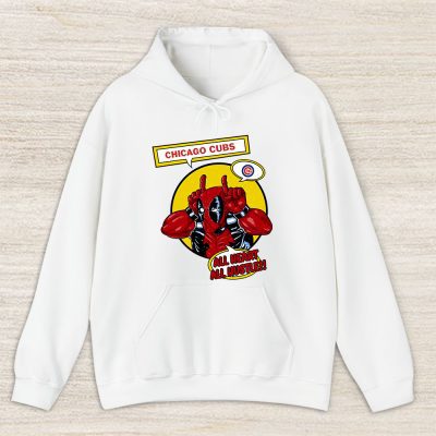 Deadpool MLB Chicago Cubs Unisex Hoodie TAH2674