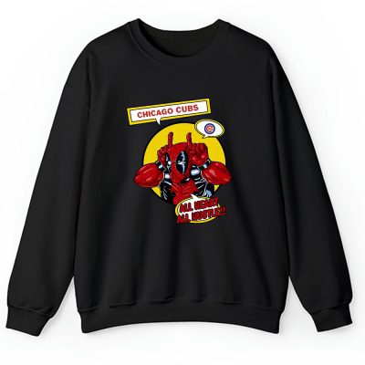 Deadpool MLB Chicago Cubs Unisex Sweatshirt TAT2674