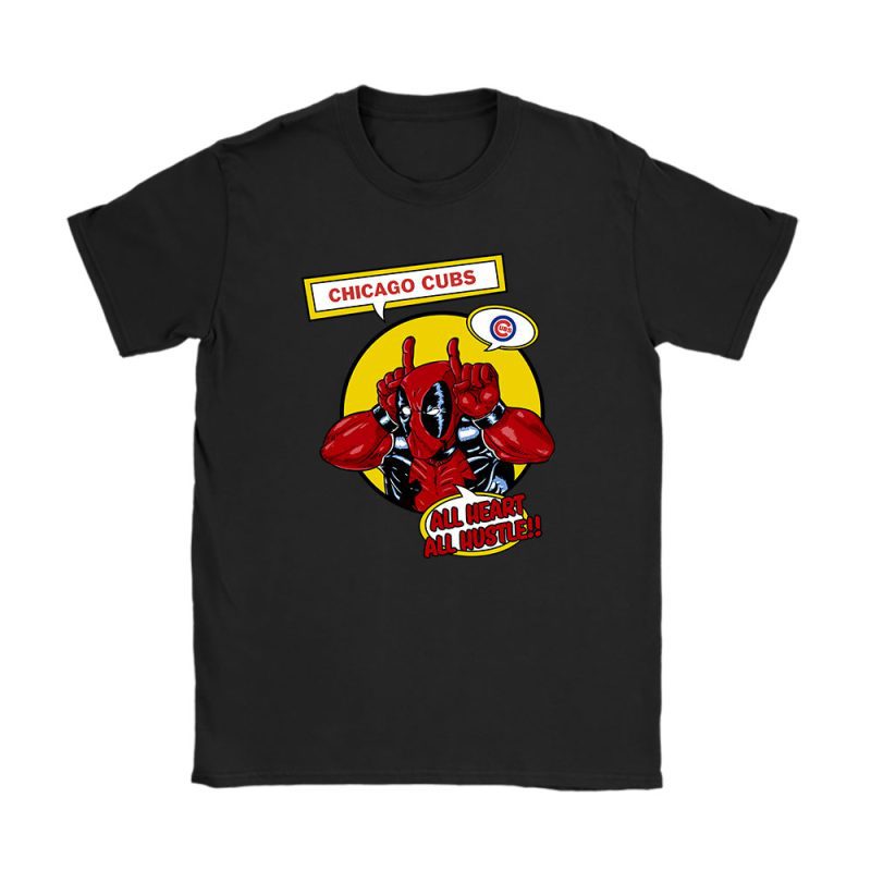 Deadpool MLB Chicago Cubs Unisex T-Shirt TAT2674