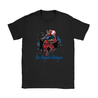 Deadpool MLB Los Angeles Dodgers Unisex T-Shirt TAT1800
