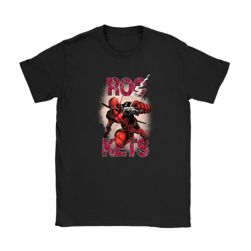 Deadpool NBA Houston Rockets Unisex T-Shirt TAT1799