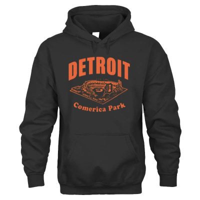 Detroit Tigers Comerica Park Unisex Hoodie