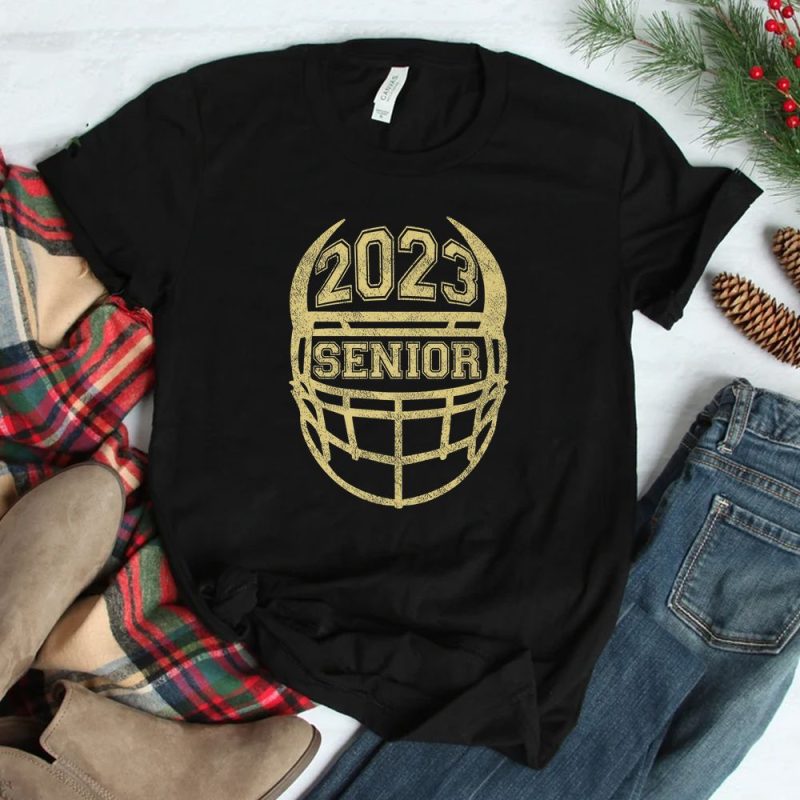 Distressed Senior Night Football Class Of 2023 Unisex T-Shirt