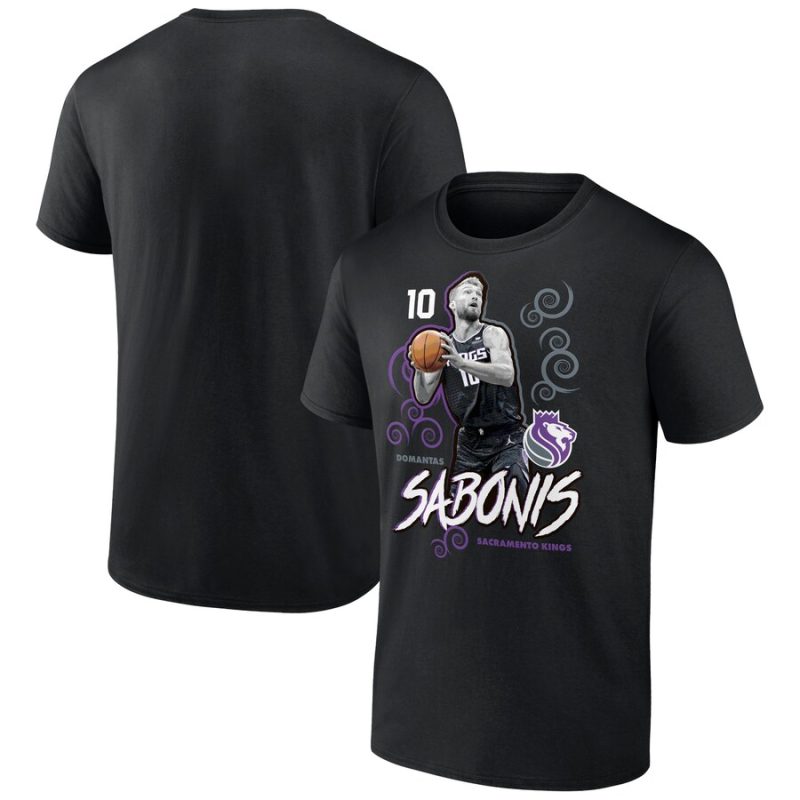 Domantas Sabonis Sacramento Kings Competitor Unisex T-Shirt - Black