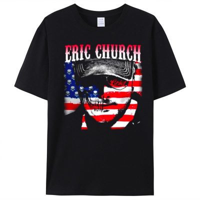 Eric Church Mix American Flag Unisex T-Shirt