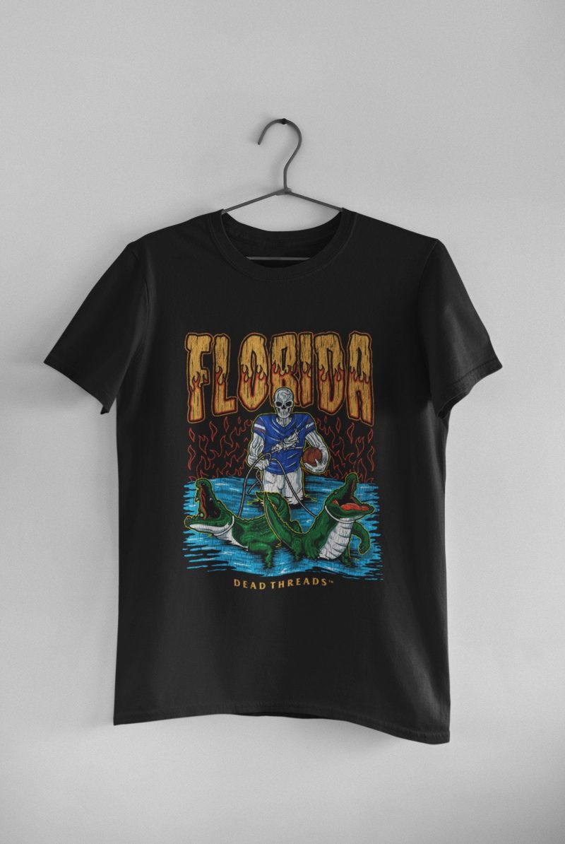 Florida Football Skeleton Unisex T-Shirts CTS1154