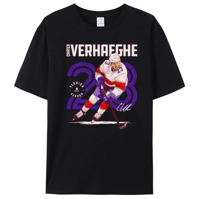 Florida Panthers Carter Verhaeghe Inline Signature Unisex T-Shirt