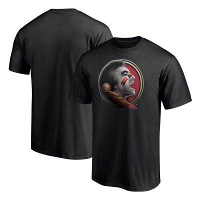 Florida State Seminoles Team Midnight Mascot Unisex T-Shirt Black
