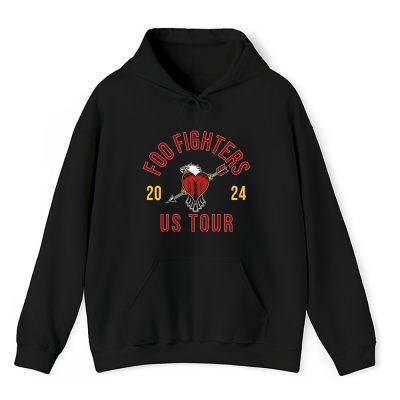 Foo Fighters Everything Or Nothing At All Tour Unisex Hoodie TAH3008